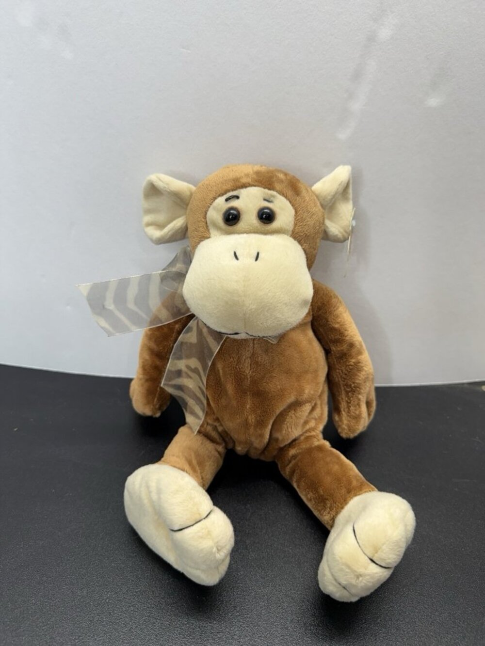 The Petting Zoo Zoopalooz Monkey Plush 14 Inch Stuffed Animal Vintage 1994
